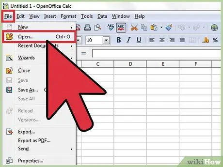 Open CSV Files Step 9