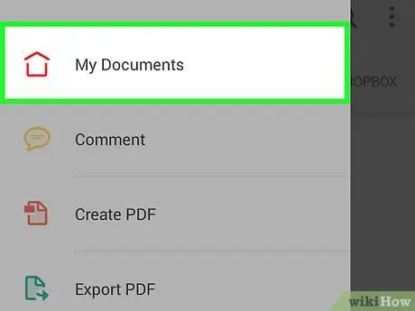 Apri un documento con Android Passaggio 6