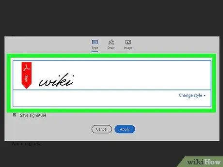 PDF दस्तावेज़ों पर डिजिटल रूप से हस्ताक्षर करें चरण 7