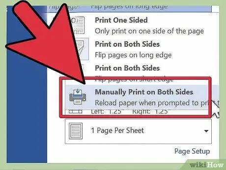 I-print ang Double Sided sa Word Hakbang 6