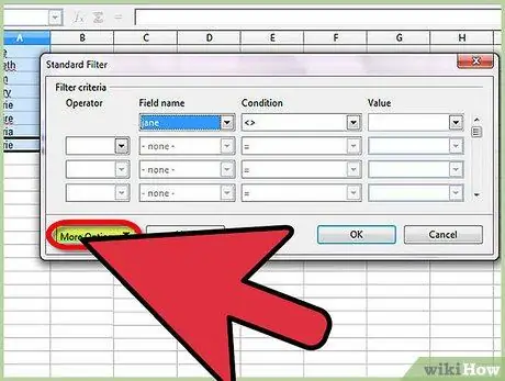 Elimineu els duplicats a l'Open Office Calc Pas 3