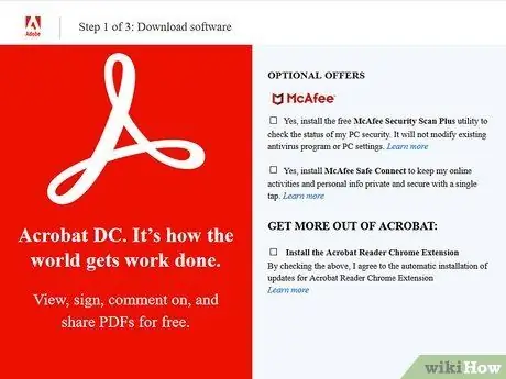 Εγκαταστήστε το Adobe Acrobat Reader Βήμα 1