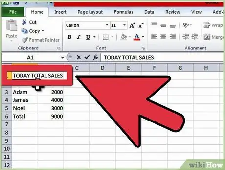 Készítsen grafikont az Excel 2010 programban 5. lépés