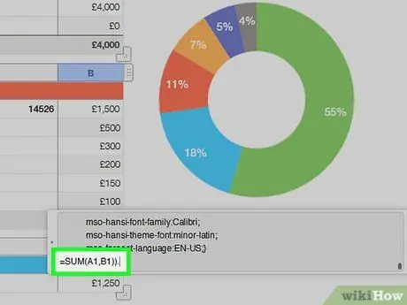 Maak een spreadsheet Stap 25