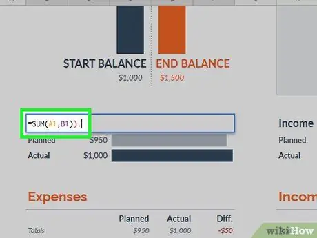 Faire une feuille de calcul Étape 39