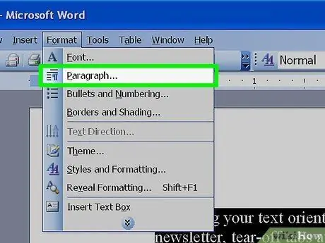 Word Adım 13'te Çift Boşluk