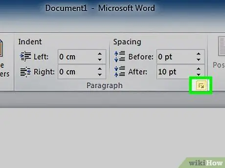 Word -də ikiqat boşluq Adım 6