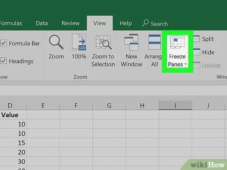 Khov Cells hauv Excel Kauj Ruam 2