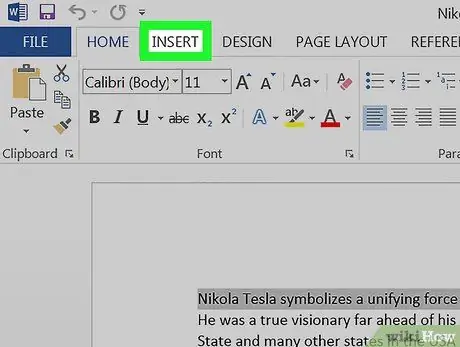 Obróć tekst w Microsoft Word Krok 3