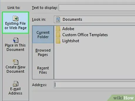 Sett inn hyperkoblinger i Microsoft Excel Trinn 13