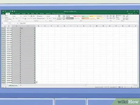 Pridėkite antrąją Y ašį prie diagramos „Microsoft Excel“2 veiksme