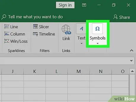 Inserisci un segno di spunta in Excel Passaggio 5