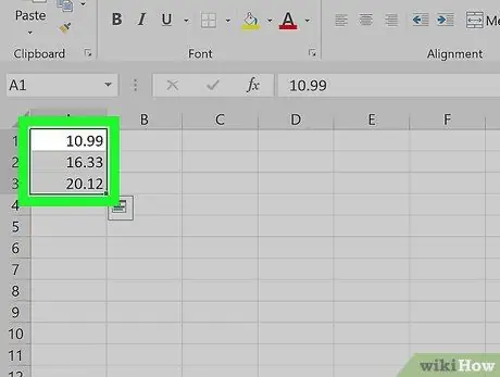 Rond af in Excel Stap 14