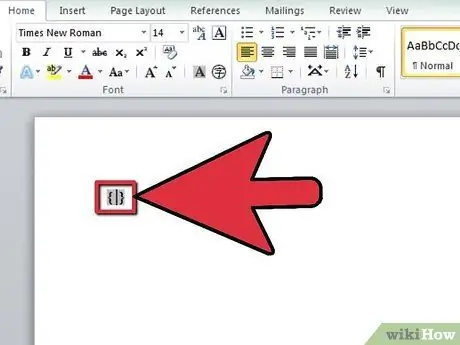 Mga Overline na Character sa Microsoft Word Hakbang 2