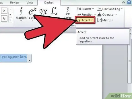 Överstreck tecken i Microsoft Word Steg 8