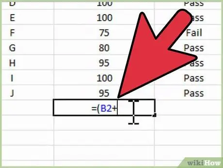 በ Microsoft Excel ደረጃ 12 ውስጥ ቀመሮችን ይተይቡ