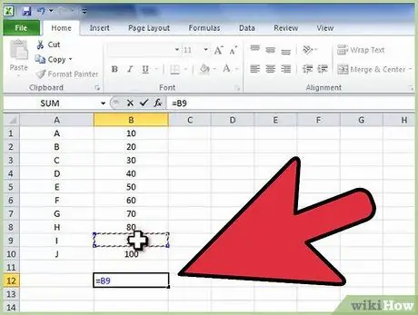 Skriv formler i Microsoft Excel Trin 3