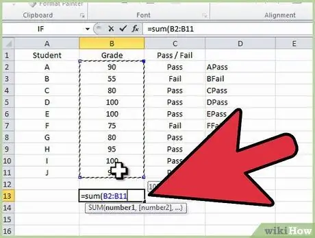 Escriba fórmulas en Microsoft Excel Paso 6