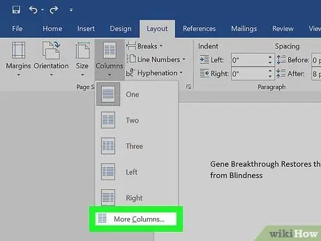 Erstellen Sie eine Zeitung in Microsoft Word Schritt 10