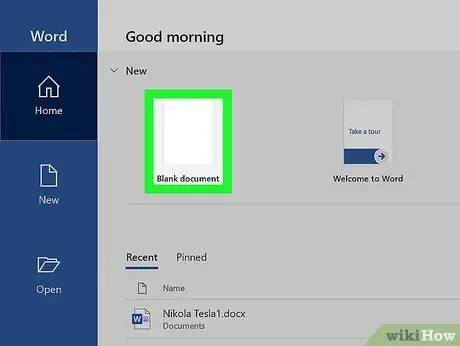 Crea un giornale su Microsoft Word Passaggio 5