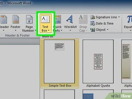 Badilisha Mwelekeo wa Nakala katika Microsoft Word Hatua ya 2