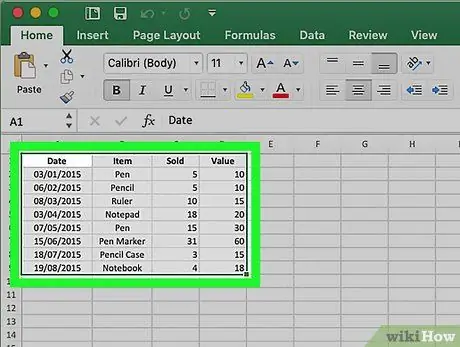 Angazia Kila Row Nyingine katika Excel Hatua ya 12