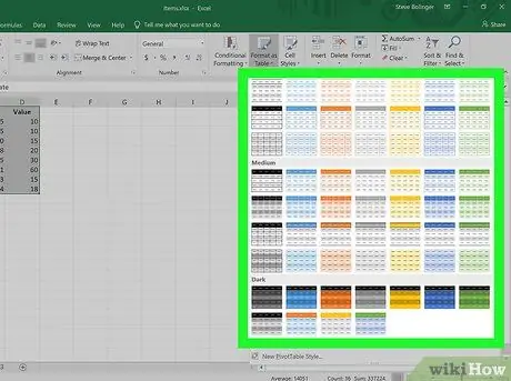 Markieren Sie jede andere Zeile in Excel Schritt 24