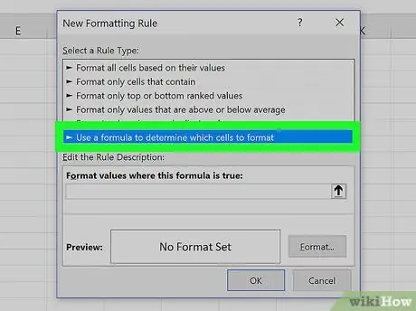 قم بتمييز كل صف آخر في Excel الخطوة 5