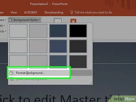 Powerpoint -ке фондық графиканы қосу 16 -қадам