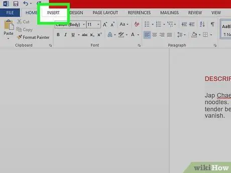 Sənədləri Microsoft Word -də birləşdirin Addım 3