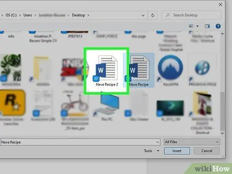 Sujunkite dokumentus „Microsoft Word“7 veiksme