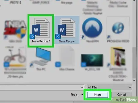 Combinar documentos en Microsoft Word Paso 8