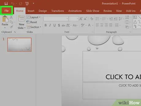 Konverter PowerPoint til Word Trin 2