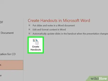 Conversia PowerPoint la Word Pasul 6