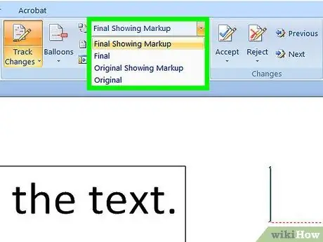 Shtoni një koment në Microsoft Word Hapi 11