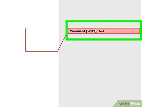 Tilføj en kommentar i Microsoft Word Trin 14