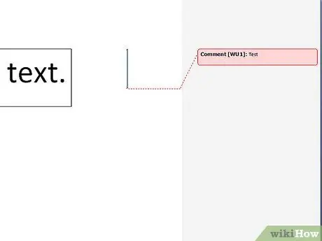 Aggiungi un commento in Microsoft Word Passaggio 6