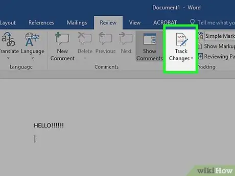 Chỉnh sửa tài liệu bằng tính năng theo dõi thay đổi của Microsoft Word Bước 3