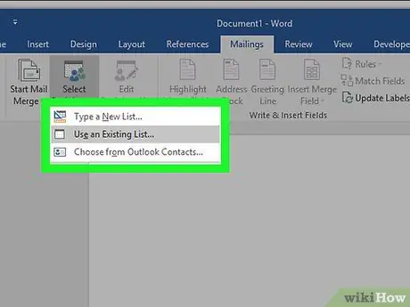 Creeu etiquetes al Microsoft Word Pas 31