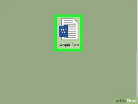 Recadrer une image dans Word Étape 1