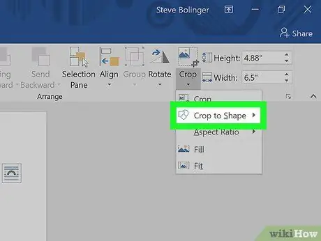 ওয়ার্ড ধাপ 11 এ একটি ছবি ক্রপ করুন