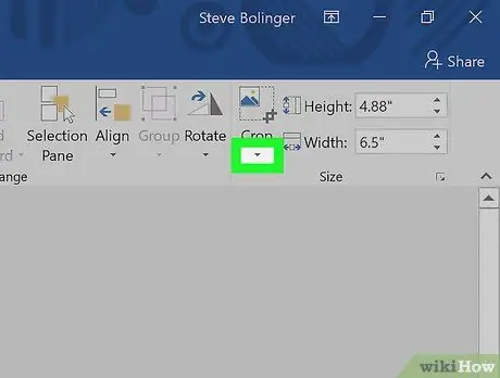 वर्ड स्टेप 17. में एक तस्वीर क्रॉप करें