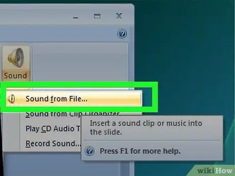 Add Music to PowerPoint Step 21