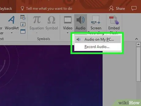 Add Music to PowerPoint Step 8