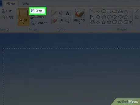 Crop an Image with Microsoft Paint Step 7