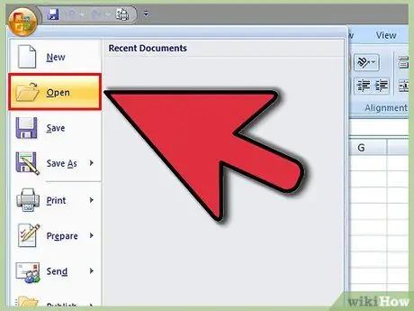 Bloquear celdas en Excel Paso 1