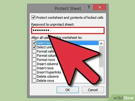 Lock Cells in Excel Step 10