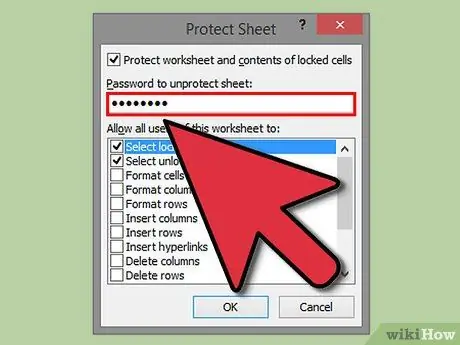 Bloqueig de cel·les a Excel Pas 24