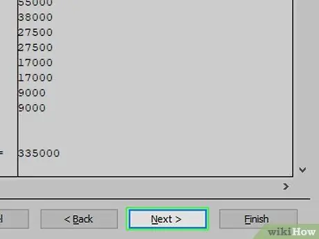 Creazione di un database da un foglio di calcolo Excel Passaggio 18