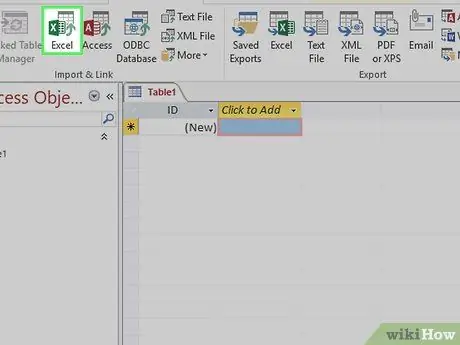 Creazione di un database da un foglio di calcolo Excel Passaggio 31